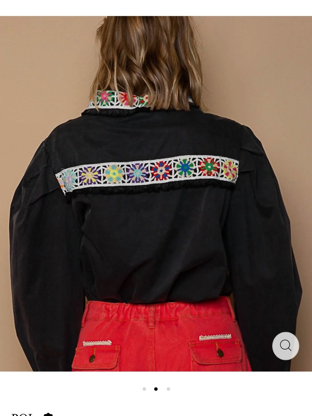 P O L button down